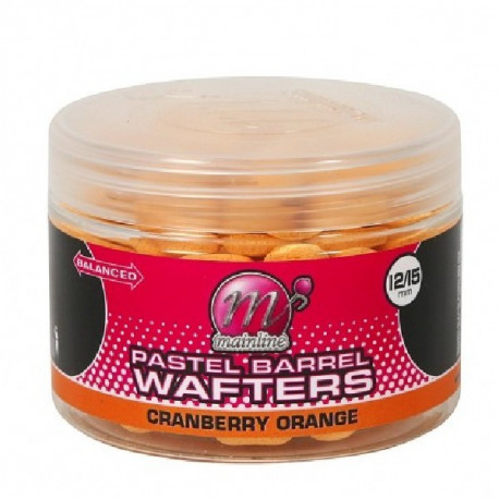 Dumbell MAINLINE Pastel barrel Wafters - Cranberry orange