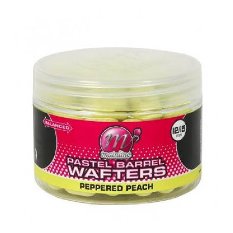 Dumbell MAINLINE Pastel barrel Wafters - Peppered peach  12/15mm