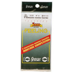 Bas de ligne SENSAS Feeling 3410 bronzé n°20  0.08mm