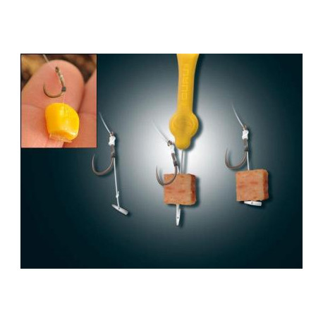 Leaders GURU Method hair rigs 10cm 0.22mm MWG n°12