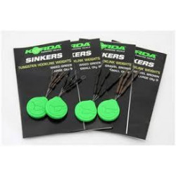 Sinkers KORDA tungsten gravel brown small qt 12