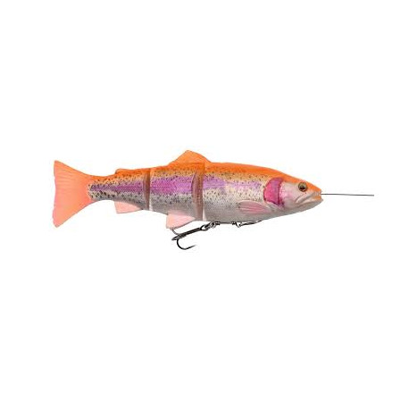 Leurre SAVAGE GEAR 4D Line thru trout 20cm 98gr Golden albino