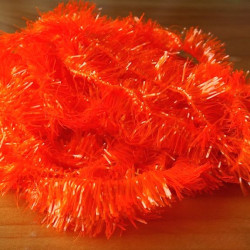 Translucent FLYBOX fireorange 15mm caterpillar