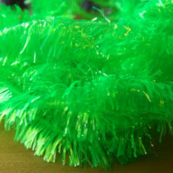 Chenille Translucent FLYBOX flchartreuse 15mm