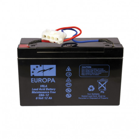 ANATEC 6v 12Ah lead-acid battery