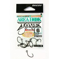 Hameçon DECOY Area hook Type X n°8 Barbless