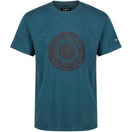 T-shirt Heritage GREYS petrol Taille M