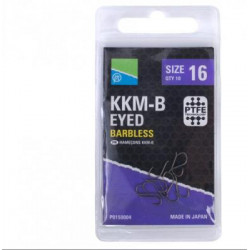 PRESTON KKM-B barbless hooks n°12