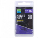 PRESTON KKM-B barbless hooks n°12