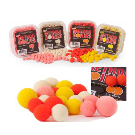Mix de mini bouillettes SONUBAITS Méthod 8 & 10 mm - pellet