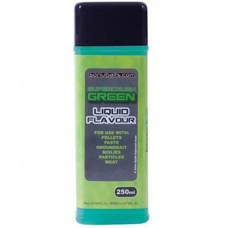 Liquide SONUBAITS Flavour - Supercrush green liquid flavour