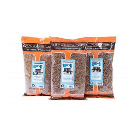 Pellets Sonubaits Feed pellet F1 - 4mm - 900Gr