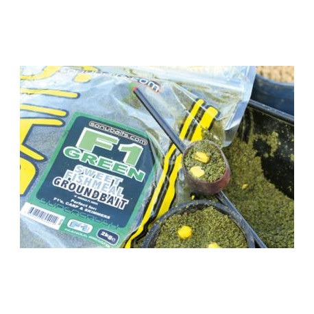 Amorce SONUBAITS F1 green sweet fishmeal - 2Kg