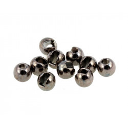 Beads Tungsten Sloted JMC black 2.0mm 25 pcs