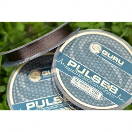 Tresse GURU Pulse-8 Brin 0.12mm 10.8kg 150m