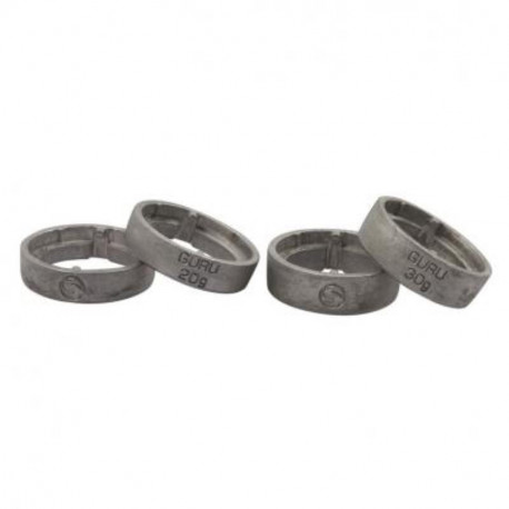 Plombs pour cage GURU X-change Feeder distance - light 20 & 30 Gr