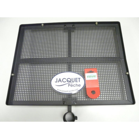 RIVE Alu black sideboard 490x390mm D 36mm