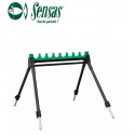 Support kit green SENSAS 4 feet - 8 slots - D.40mm