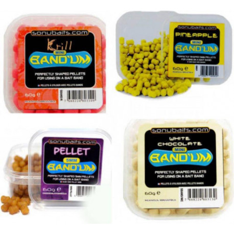 Dumbells coulant SONUBAITS Band'um 5mm - Pellet