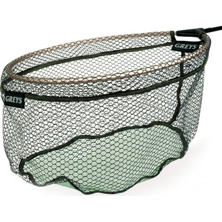 Tête d'épuisette GREYS Rubber Micro mesh spoon 16''
