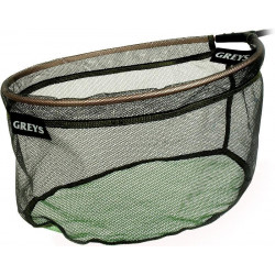 Tête d'épuisette GREYS Rubbert Dual Mesh 16''
