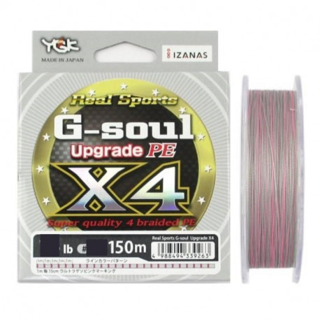 Tresse YGK (X BRAID) X4 G soul upgrade PE 1.2