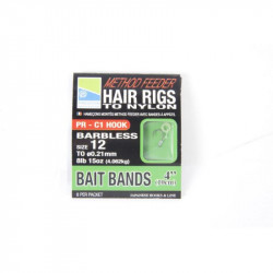 PRESTON Method feeder PRC1 with bait bands N°16 - 0.17mm - 10cm