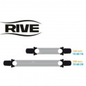 Barre de liaison RIVE Non open 50x30 entre axe 160 - D.36mm