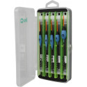 Coffret Ligne Montée Sensas Gardons 5pcs 7m