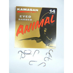 Hameçons KAMASAN Animal eyed barbed - N°8