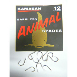 Hameçons KAMASAN Animal Spade barbless - N°8