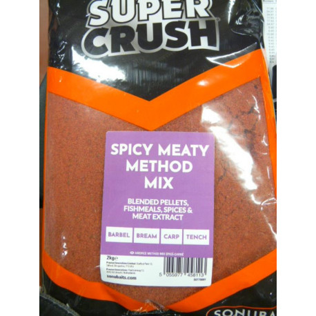 Amorce SONUBAITS  Method mix épicé - carné  - 2Kg