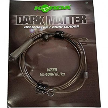 Dark matter KORDA Leader heli weed 40Lb