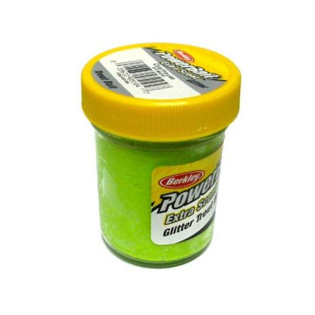 BERKLEY Powerbait Natural scent chartreuse Garlic paste