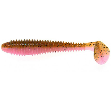 Leurre KEITECH Swing Impact Fat 4.8inch Motoroil/Pink