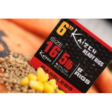 Bas de ligne GURU 6" Kaizen 15 Cm - 0.11mm - 3Lb