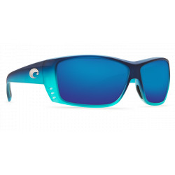 Lunettes COSTA Cat cay Carribean fade 580P Blue mirror Taille M