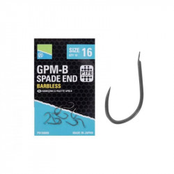 Hameçons à palette PRESTON GPM-B sans ardillions - N°14