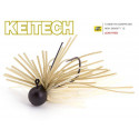 Rubber jig KEITECH Mono spin jig 2.6gr Wakasagi