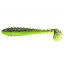 Leurre KEITECH Swing impact Fat 4.8inch Purple chartreuse
