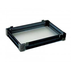 Casier RIVE Noir anodisé F2 - 60mm