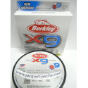 Tresse BERKLEY X9 150m 0.08mm 7.6 kg Peu Vis Vert