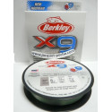 Tresse BERKLEY X9 150m 0.14mm 14.2 kg Peu Vis Vert