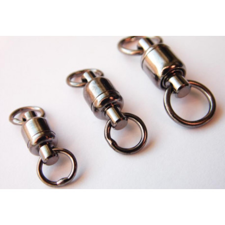 Emerillons avec roulement X strong BLACK CAT 25mm 125kg 3pcs