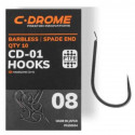C-DROME CD-01 barbless paddle hooks - N°8