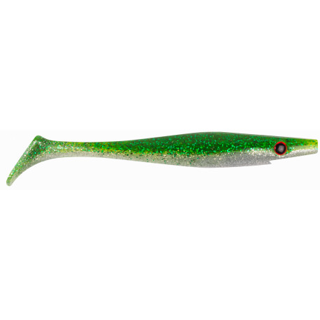 Leurre STRIKE PRO Pig shad Jr 20cm Green shad flash