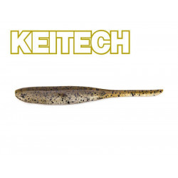 Leurre KEITECH Shad Impact 4inch Green pumpkin PP shad