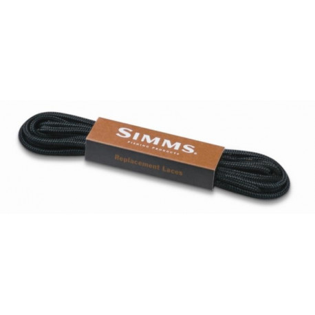 Lacets Simms pour chaussures wading Noir
