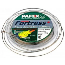 Tresse acier PAFEX Fortress 0.35mm 5m 17kg