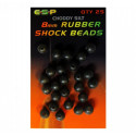 Shock beads ESP Rubber weedy green - 8mm